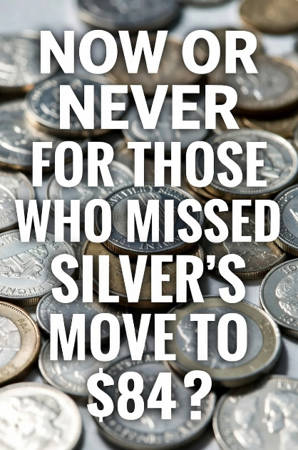 It Could Be NOW OR NEVER For Those Who Missed Silver’s Move to $85