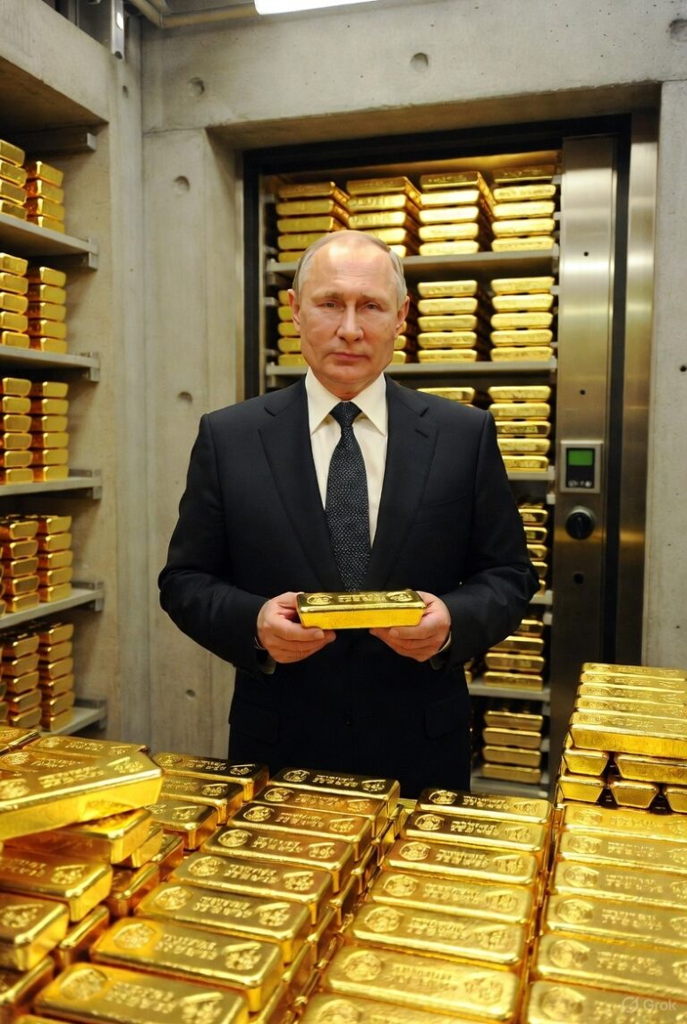Putin’s Gold Rush: The $310B DIRECT ASSAULT on the World’s Reserve Currency