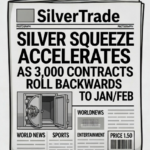 SILVER SQUEEZE ACCELERATES AS 3,000 CONTRACTS ROLL BACKWARDS FROM MARCH TO JAN/FEB!