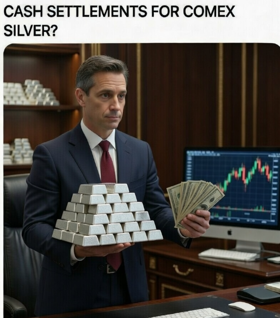 DID THE CME COERCE ANOTHER 22 MILLION OZ OF SILVER TO CASH SETTLE & WALK AWAY FROM THE CASINO?
