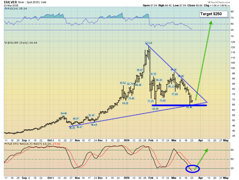 Why I’ve Raised My Silver Target To $250!