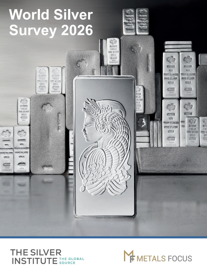 THE SILVER INSTITUTE RELEASES 2026 WORLD SILVER SURVEY⚠️