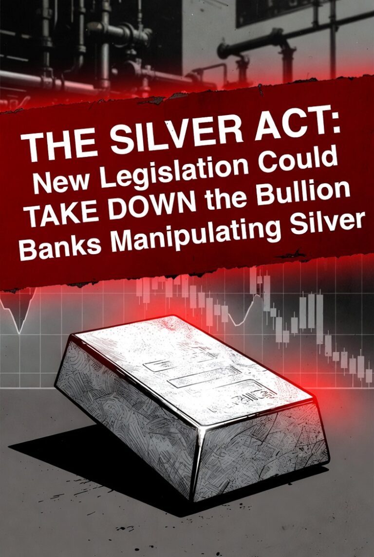The Silver Act: New Legislation Could Take Down The Bullion Banks Manipulating Silver!