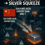 CHINA’S BAN ON SULFURIC ACID EXPORTS COULD IGNITE THE NEXT SILVER SUPPLY SQUEEZE!