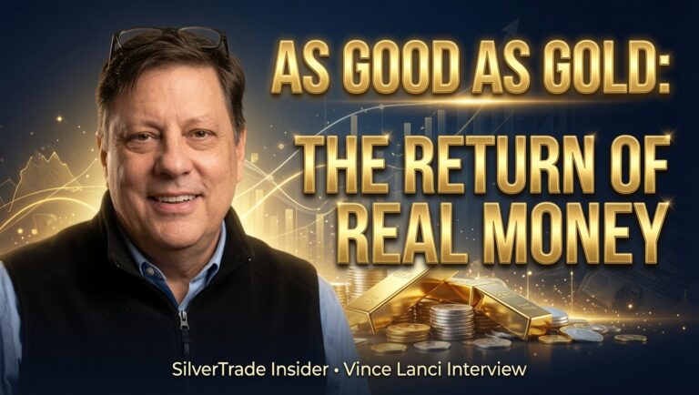 As Good As Gold: The Return Of Real Money! – Vince Lanci