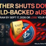 Tether SHUTS DOWN its Gold-Backed aUSDT Cryptocurrency⚠️