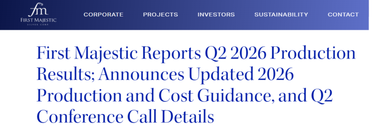 First Majestic Silver Raises Production Guidance!