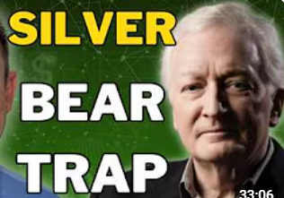 Video thumbnail reading 'SILVER BEAR TRAP' next to an older man with white hair against a green background