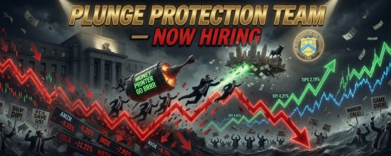 Help Wanted: Plunge Protection Team Member