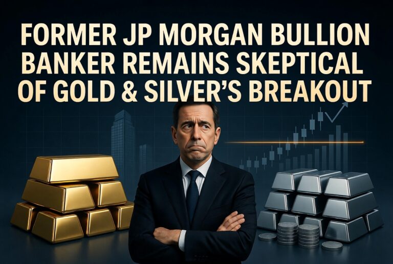 Former JP Morgan Bullion Banker Remains Skeptical Of Gold & Silver’s Breakout
