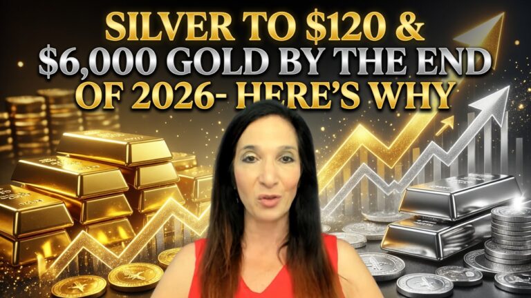Nomi Prins Sees Silver At $120 & $6,000 Gold By The End Of 2026- Here’s Why