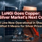 GAME OVER FOR SILVER DEMAND!? WORLD’S LARGEST SOLAR MANUFACTURER LONGI DITCHES SILVER, BEGINS USING COPPER FOR SOLAR PANELS