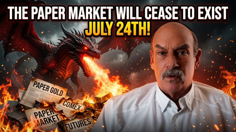 Gold & Silver: The Paper Market Is Going To Cease To Exist In China On July 24! – Bill Holter