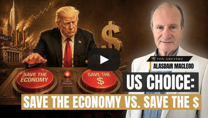 Trump Has 2 Choices: Save The Economy, Or Save The Dollar?
