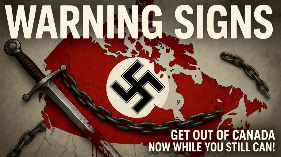 GET OUT OF CANADA WHILE YOU STILL CAN! -Jesse Day