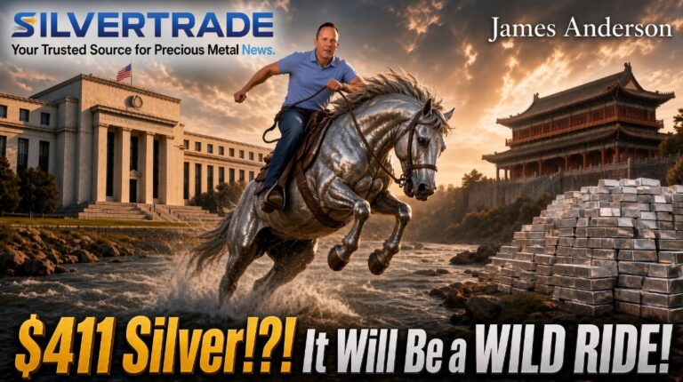 $411 Silver!?! James Anderson Explains Why Silver Will Be a WILD RIDE!