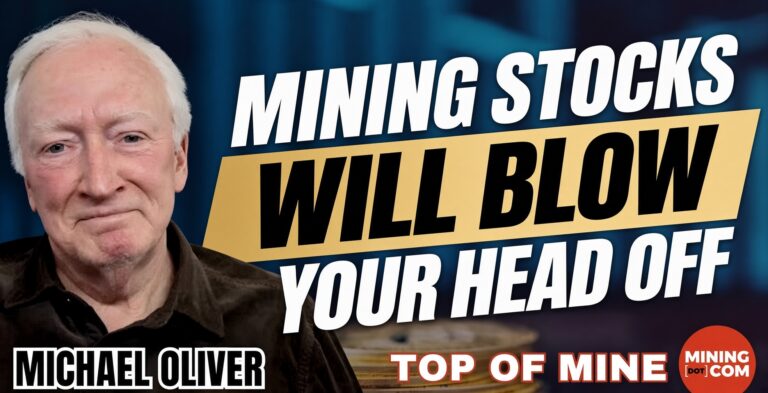 Michael Oliver: Mining Stocks Are on the Doorstep of a Move That Will BLOW YOUR HEAD OFF!