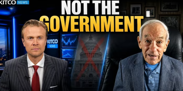 Ron Paul says the people should own the gold, not the US Government
