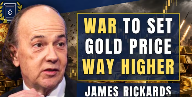War to send gold prices drastically higher says Jim Rickards