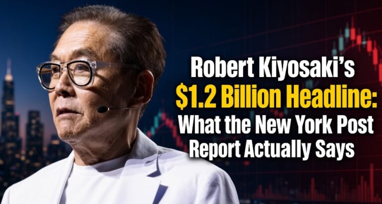 “Rich Dad Poor Dad” Author Robert Kiyosaki Claims He’s $1.2 Billion In Debt