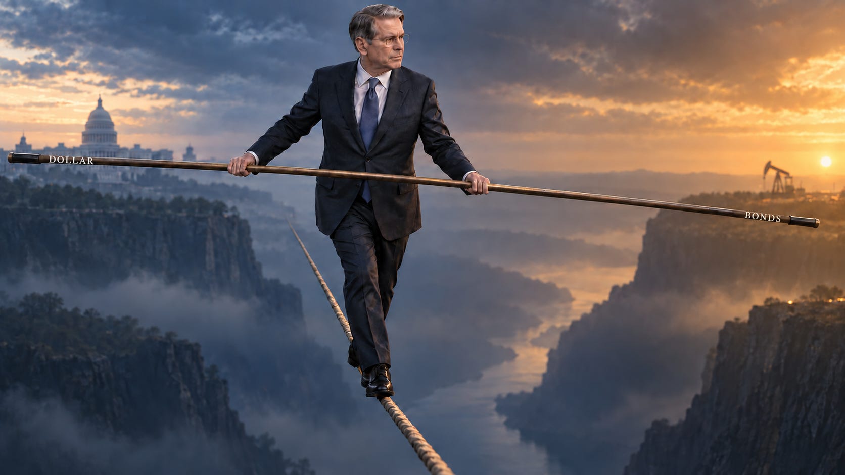 Treasury Secretary Bessent's delicate balancing act between saving the market and saving the bond market