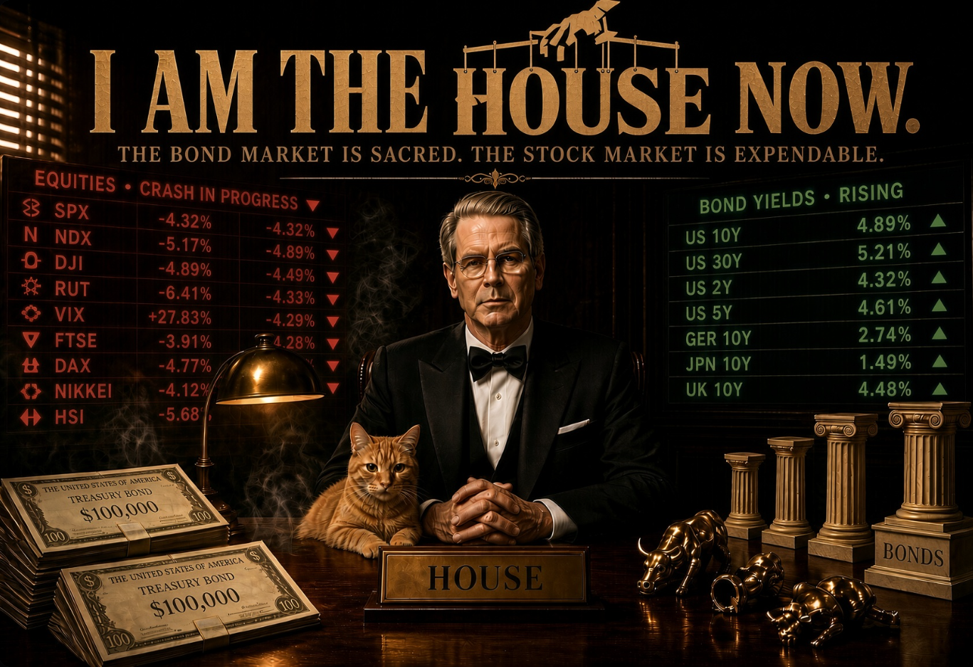 "I AM THE HOUSE NOW!" Scott Bessent Goes Full GodFather on the Bond Market