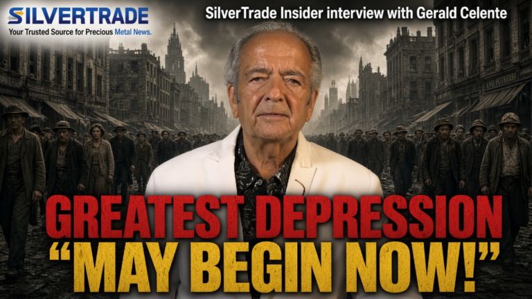 Trends Journal's Gerald Celente warns the Greatest Depression may begin now as bond market crisis is underway