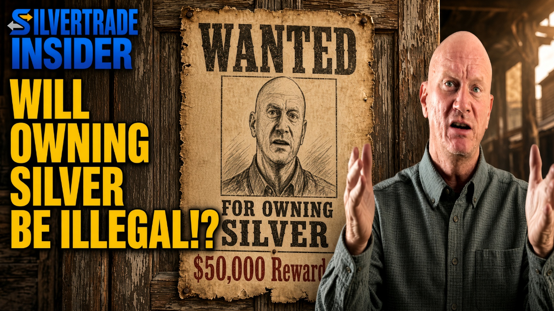Will owning silver bars and coins be made illegal? Francis Hunt from The Market Sniper joins the SilverTrade Insider