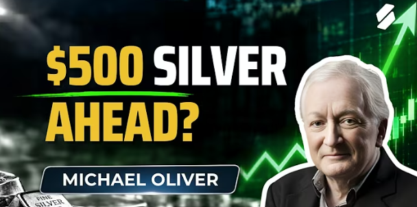 Michael Oliver says silver's bull market is not finished - $500 silver is ahead!