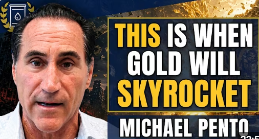 Michael Pento says gold prices will skyrocket after the bond market crashes stocks