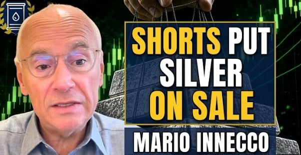Shorts put silver on sale! Mario Innecco