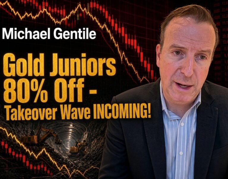 Michael Gentile says wave of gold miner takeovers is incoming