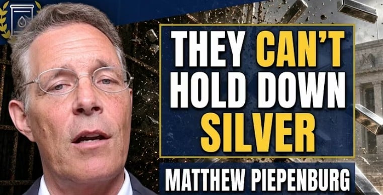 Matthew Piepenburg says silver is rigged, but they cant hold prices down