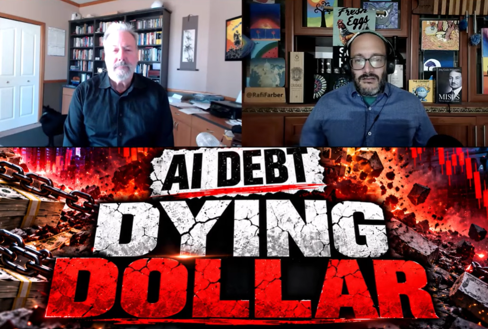 Rafi Farber & David Morgan make the case that the dollar is dying, and The Fed won't be able to bail out AI debt
