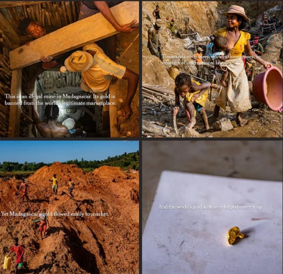 NYTimes breaks major LBMA gold mining scandal