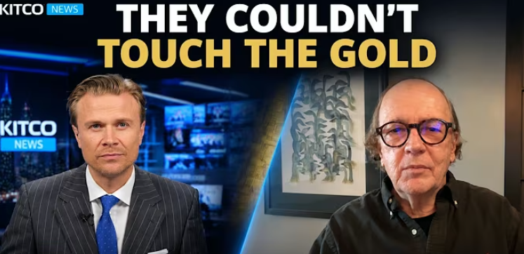 Jim Rickards says they couldn't touch Russia's gold