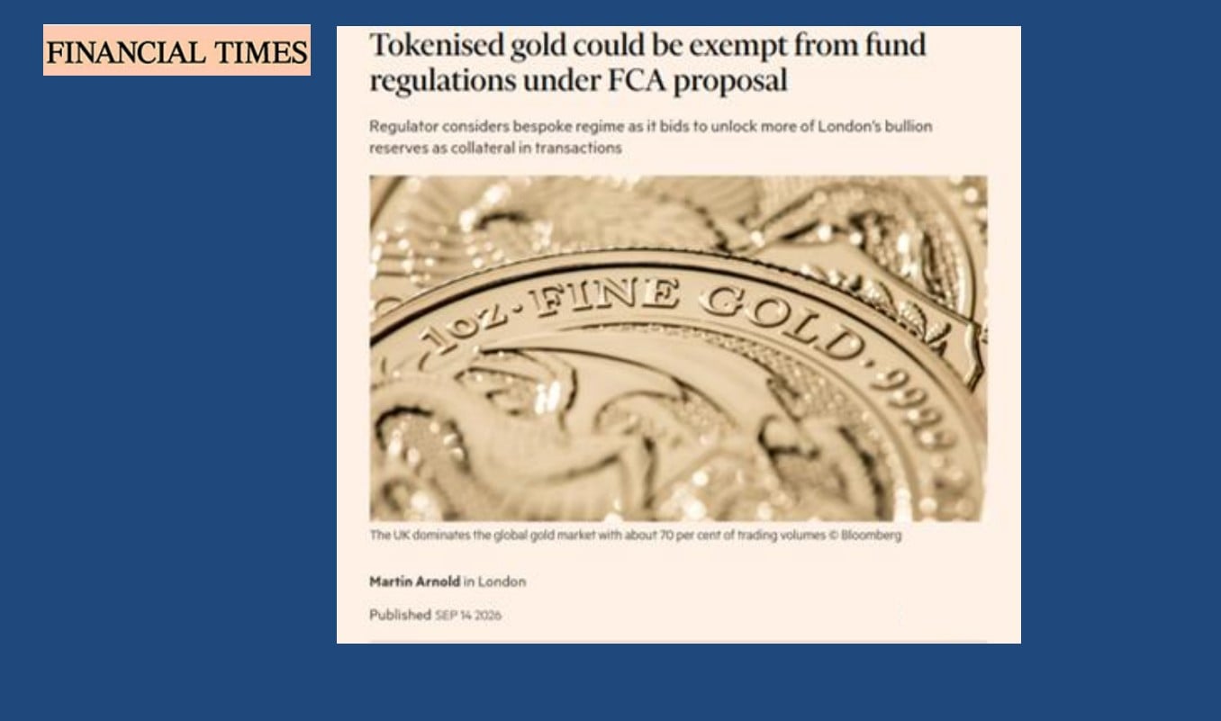 FT on tokenized gold