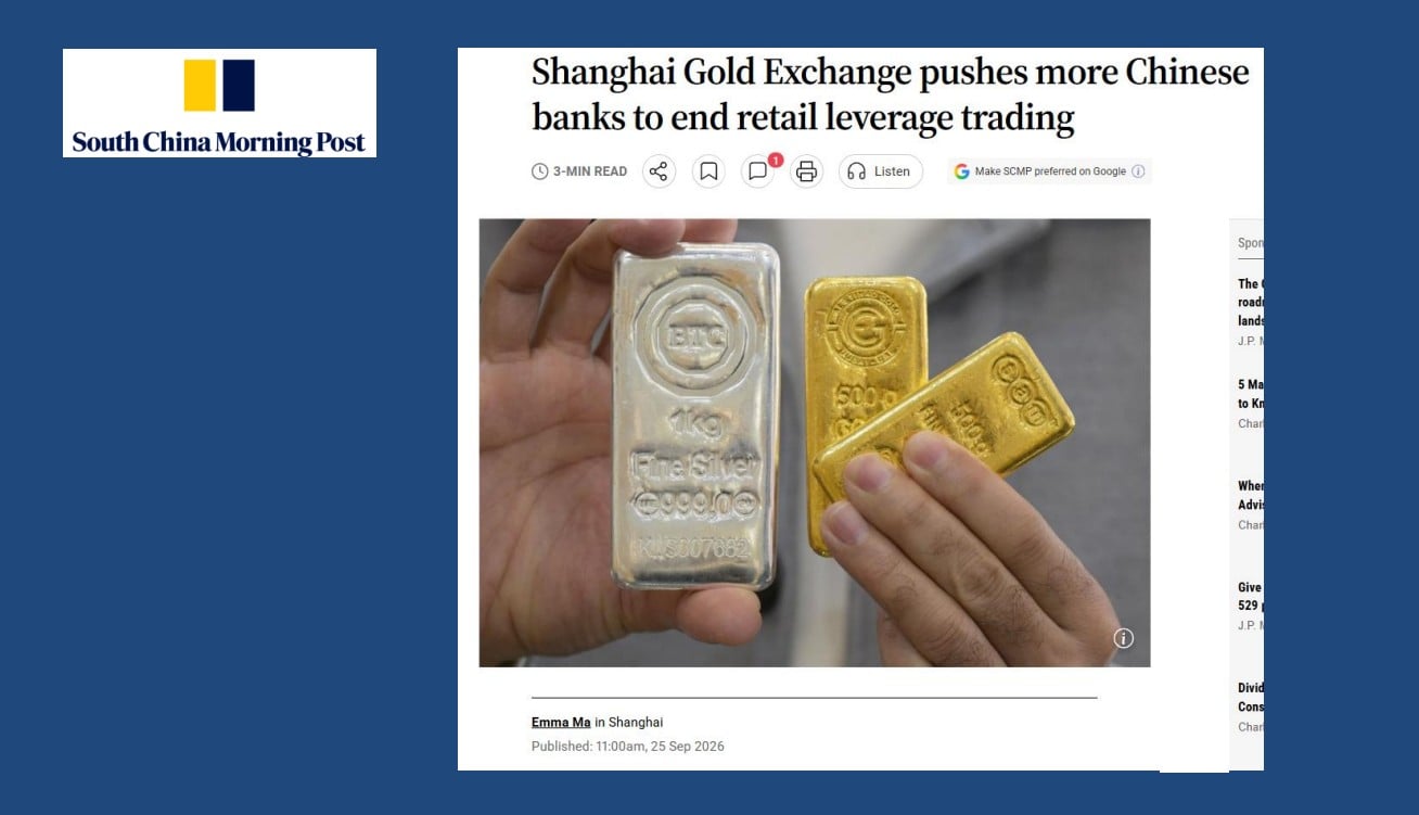 SCMP on Shanghai exchange