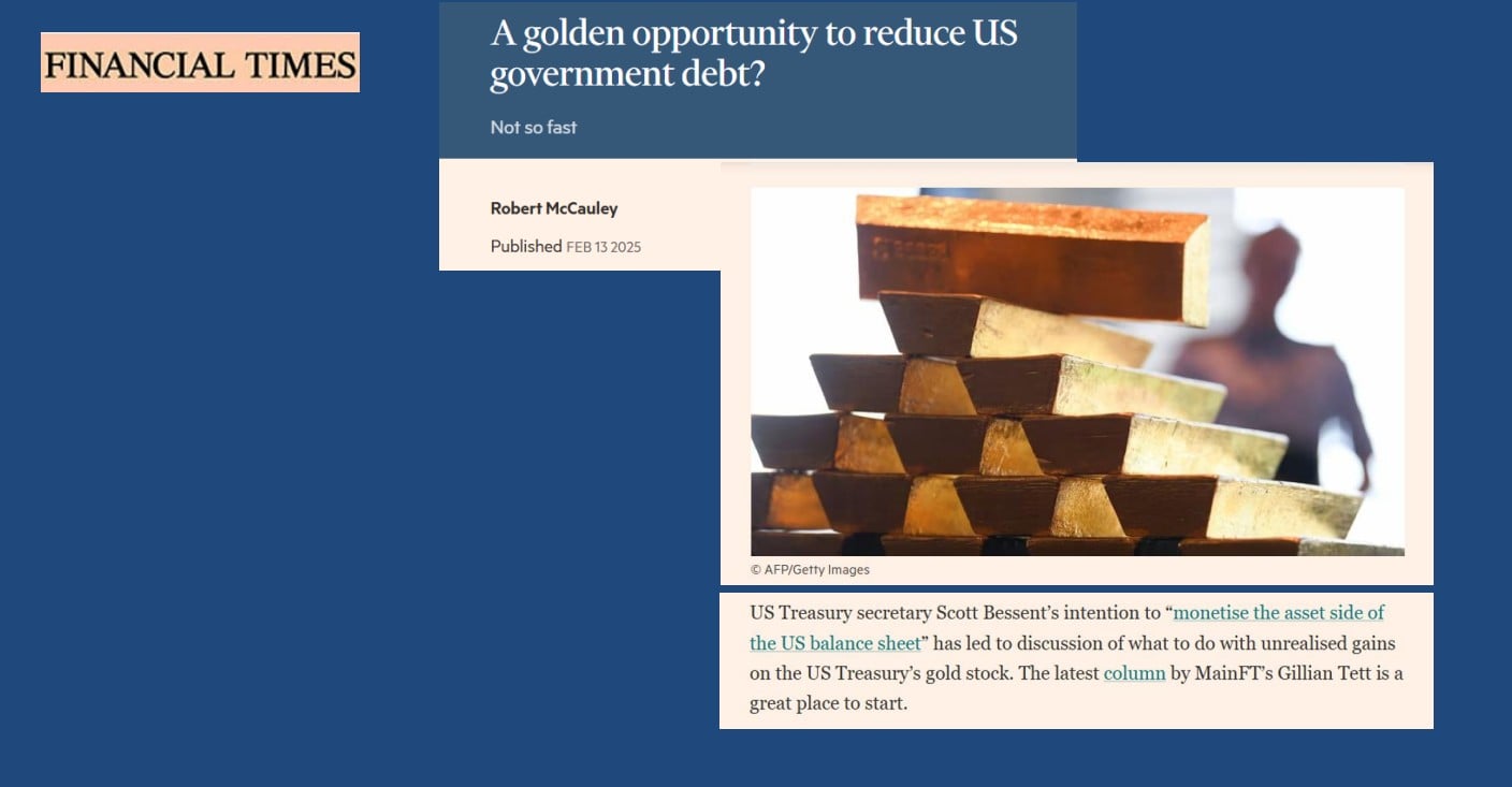 FT on gold revaluation
