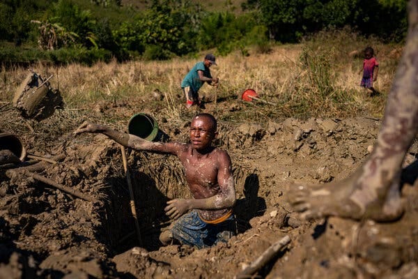 horrific gold mining conditions