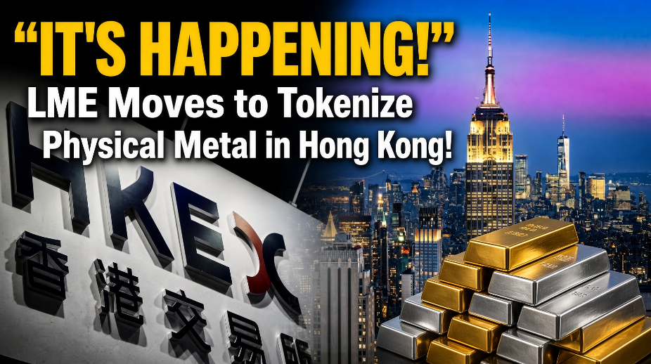 LME Moves to Tokenize Physical gold and silver in Hong Kong